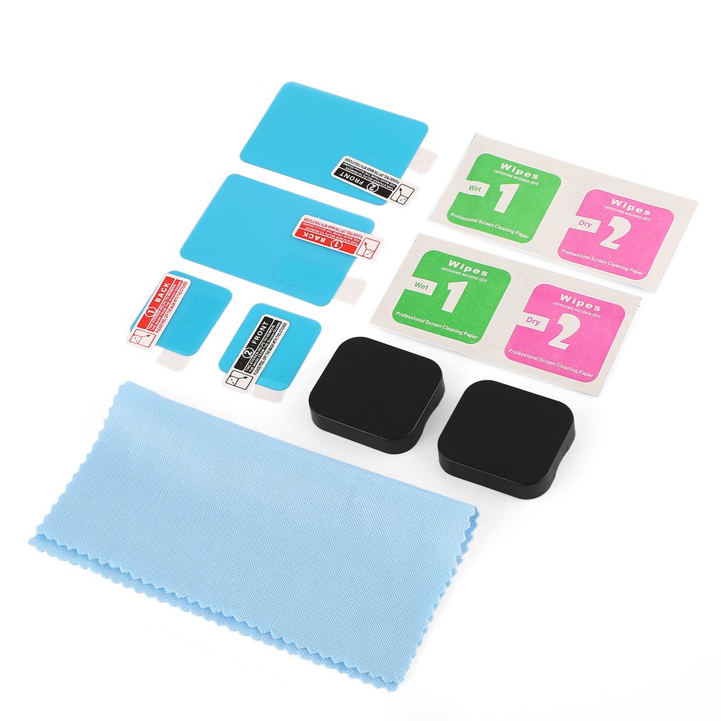 Screen Protective Lens Film and Lens Cap Cover for GoPro Hero 6/5 Action Camera