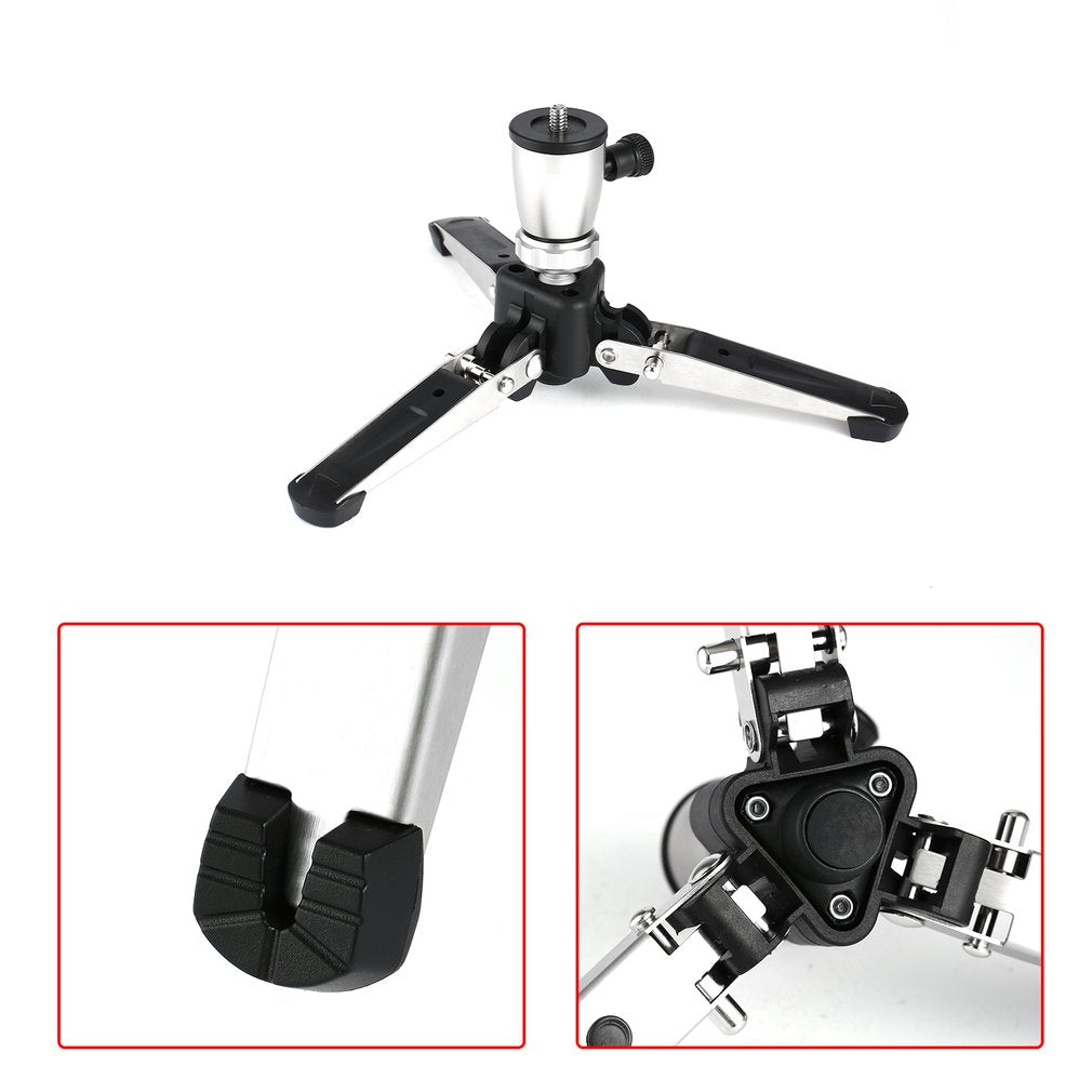 Universal 1/4 3/8 Screw Tripod Monopod Support Stand Base for Digital Camera