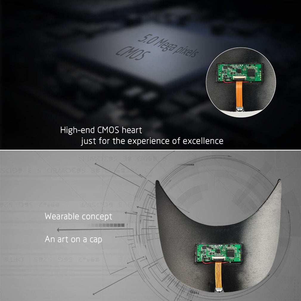 TJL-H4 Waterproof 1080P WIFI Wearable Snapshot Cap Live Streaming Hat Camera Cap