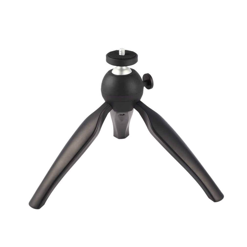 Portable Camera Tabletop Mini Tripod Travel Tripod for Mobile Phone Camera K3 - Black