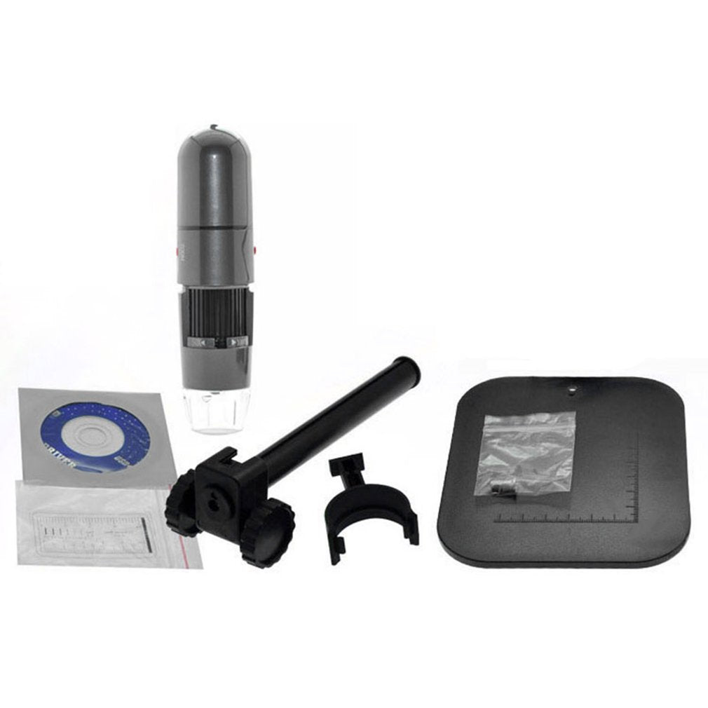 8 LED USB Connect Digital Electronic Microscope 1.3MP 1000X Zoom Endoscope Magnifier