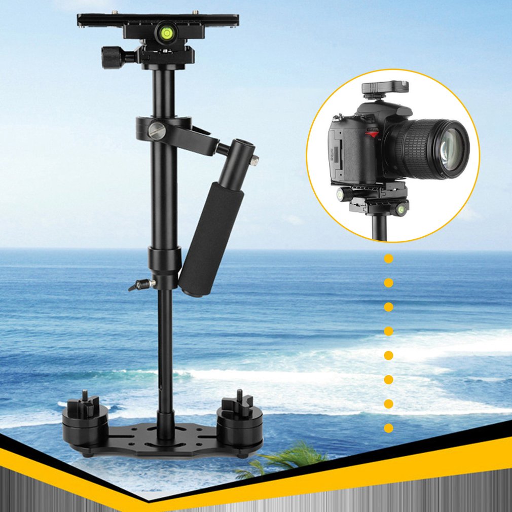 S-40 Handheld Retractable Aluminum Alloy Stabilizer for DSLR Camera DV Camcorder