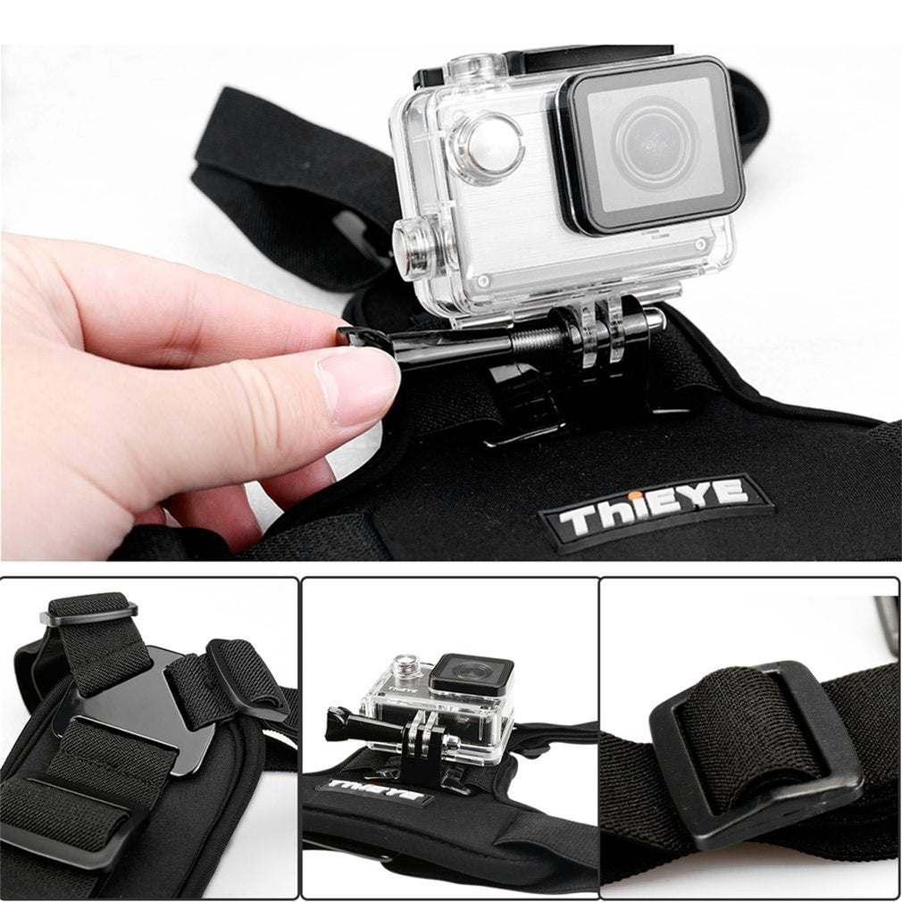 ThiEYE Adjustable Chest Strap DV Mount Band Belt Fix Accessories for Cameras