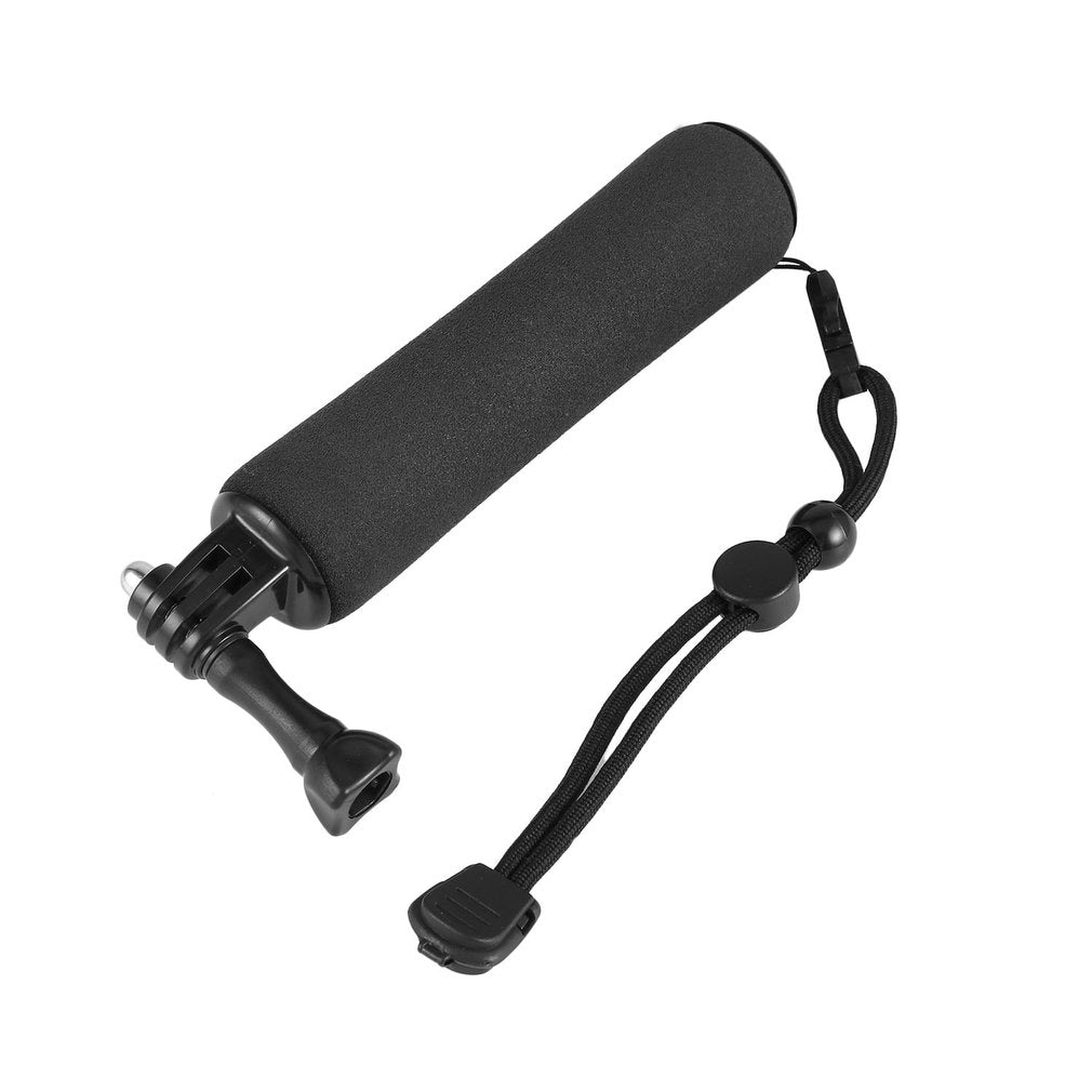 Portable Handheld Floating Handle Grip Mini Tripod Monopod Mount for GoPro Hero 5/ 4 /3+ /3 /2 /1 Self-rods - Black