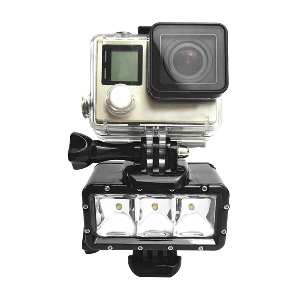 Super Bright LED Fill Light Underwater Diving Waterproof Camera Lamp for GoPro