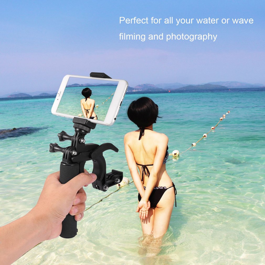Floating Grip Handle Buoyancy Stick Sports Camera Shutter Trigger for Go Pro