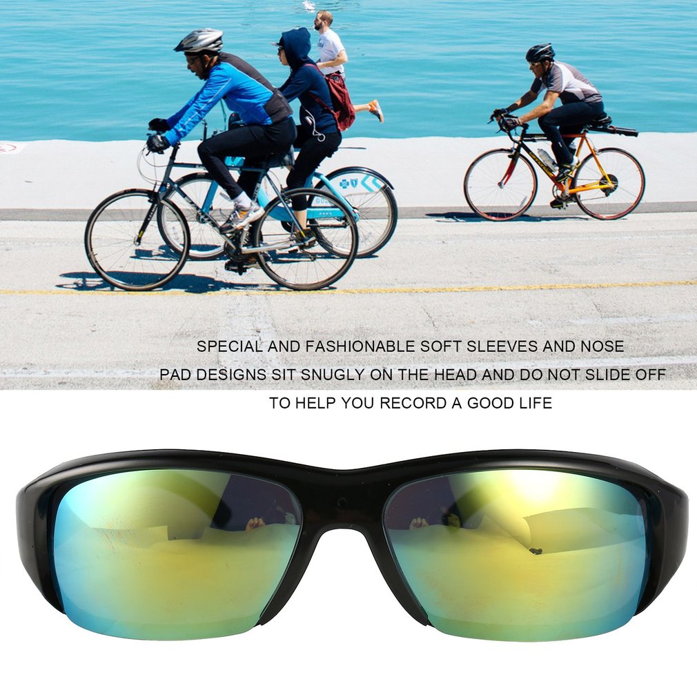 F-3 Portable 720P 5MP High Definition Video Camera Eyewear for Outdoor Sports