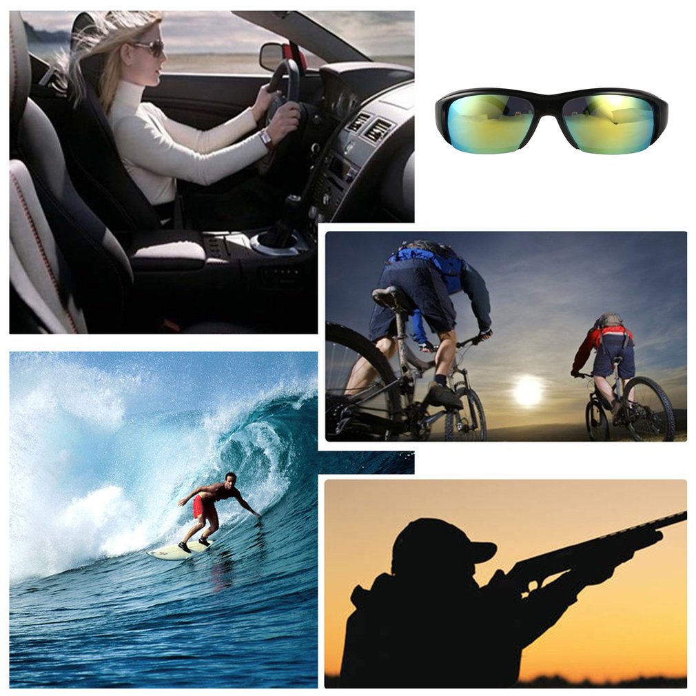 F-3 Portable 720P 5MP High Definition Video Camera Eyewear for Outdoor Sports