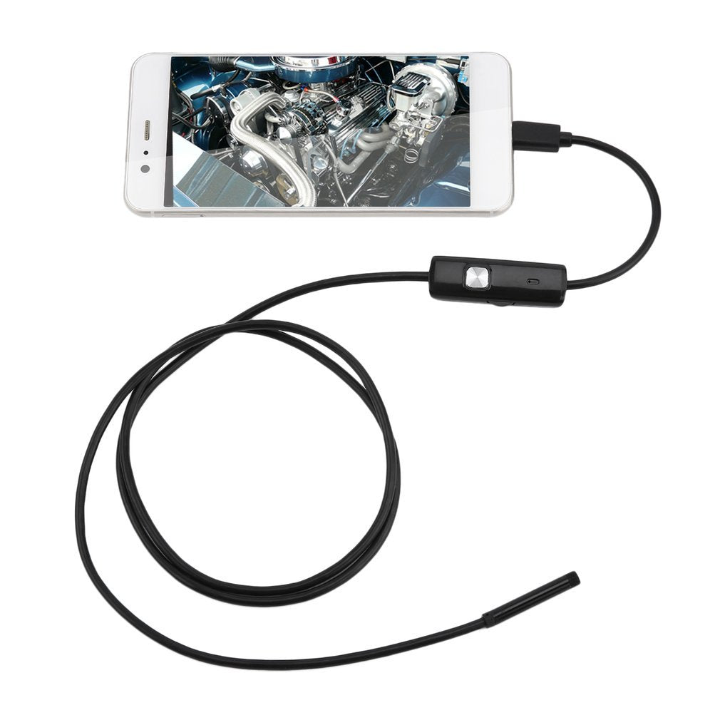 1.0M 6 LED 5.5mm Lens 720P Endoscope Waterproof Inspection Borescope for Android