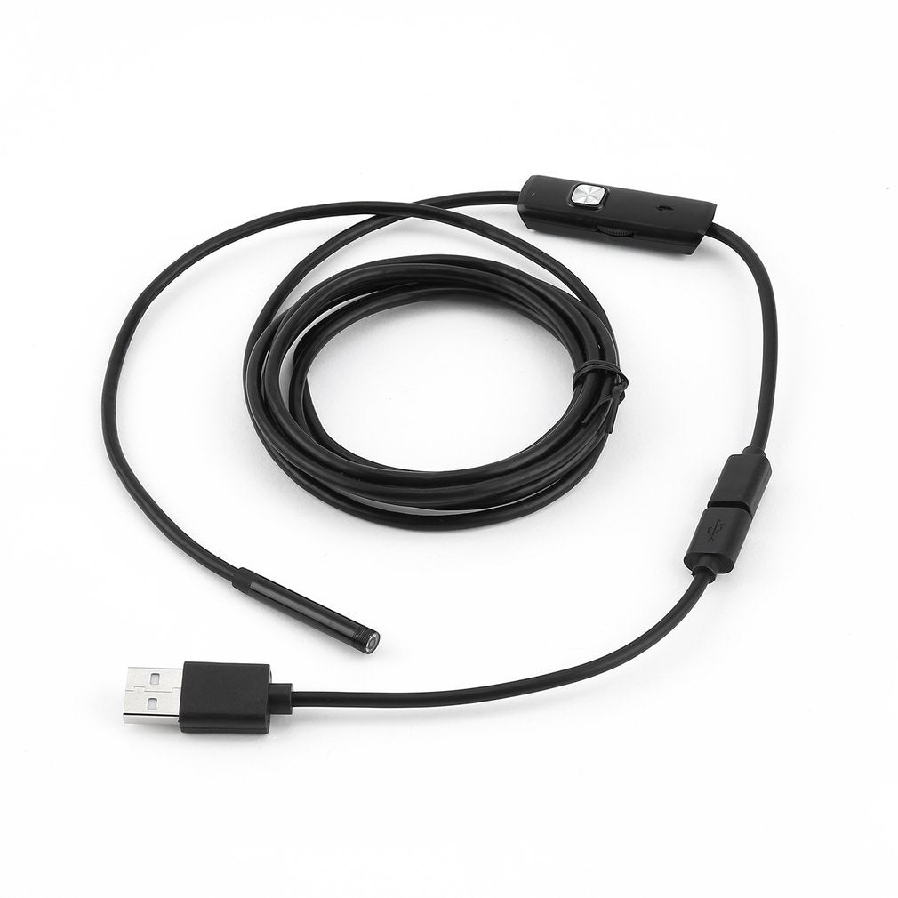 2.0M 6 LED 5.5mm Lens 720P Endoscope Waterproof Inspection Borescope for Android