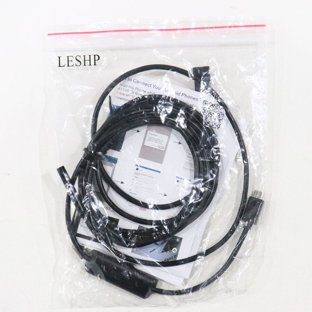 2.0M 6 LED 5.5mm Lens 720P Endoscope Waterproof Inspection Borescope for Android