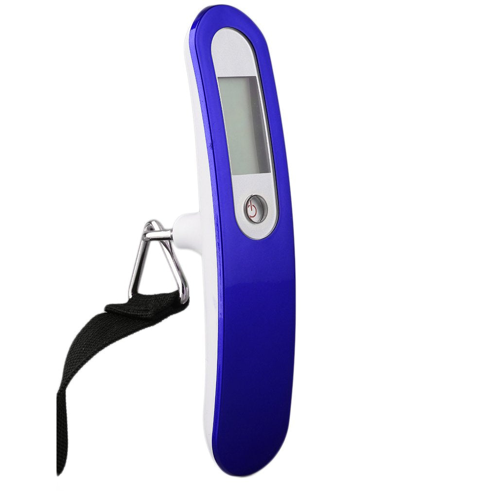 A20 Portable Digital LCD Electronic Handheld Luggage Balance Scale Weight - Blue