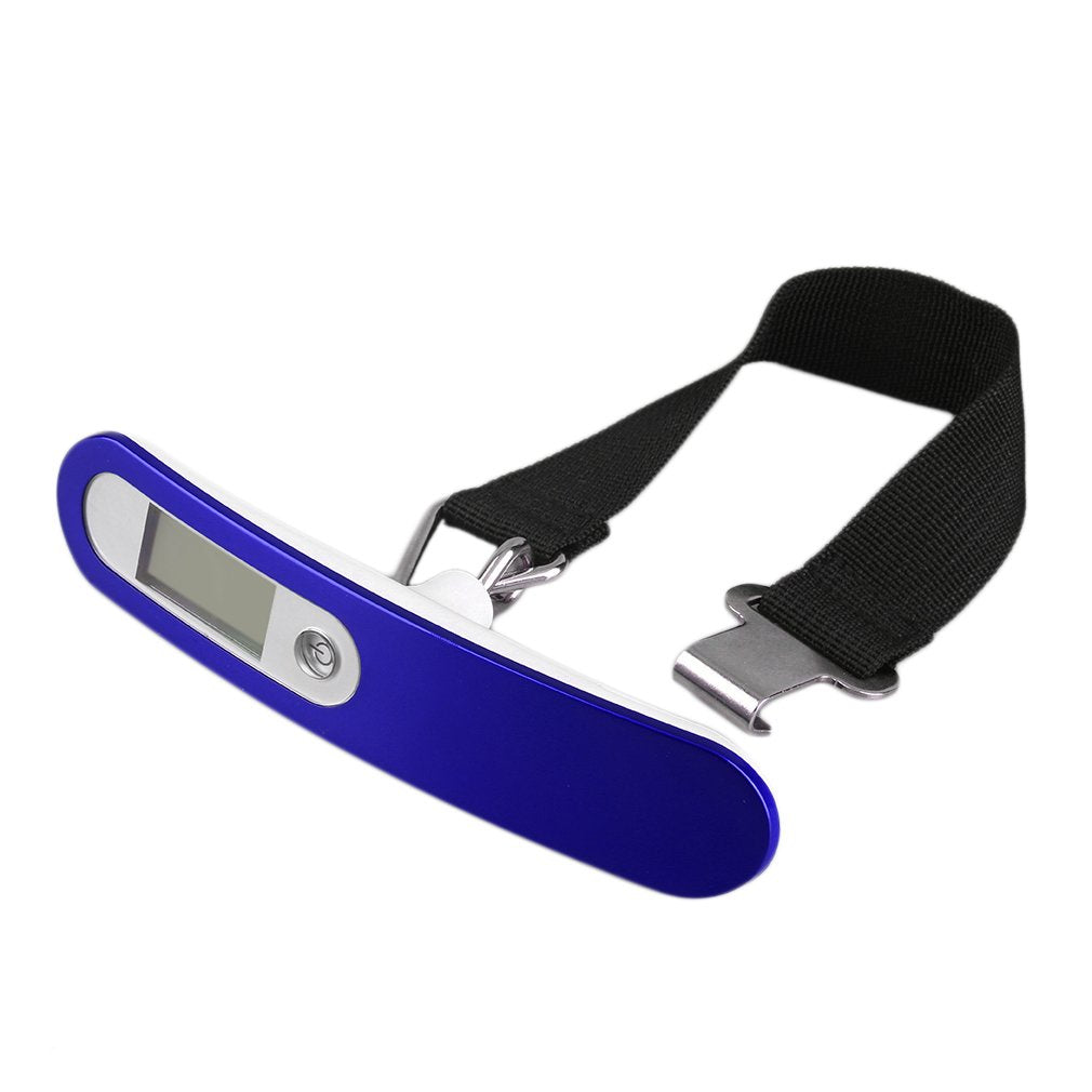 A20 Portable Digital LCD Electronic Handheld Luggage Balance Scale Weight - Blue
