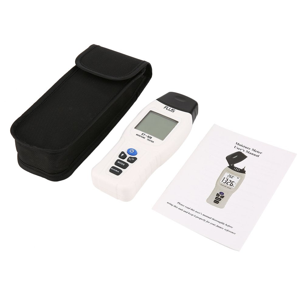 Wood Moisture Meter Humidity Tester Digital Timber Damp Detector 0~100%RH