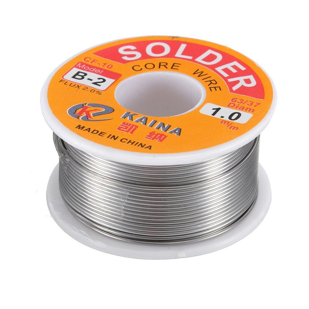 63/37 1mm Tin Lead Line Rosin Core Flux Solder Welding Iron Wire Reel - 100g