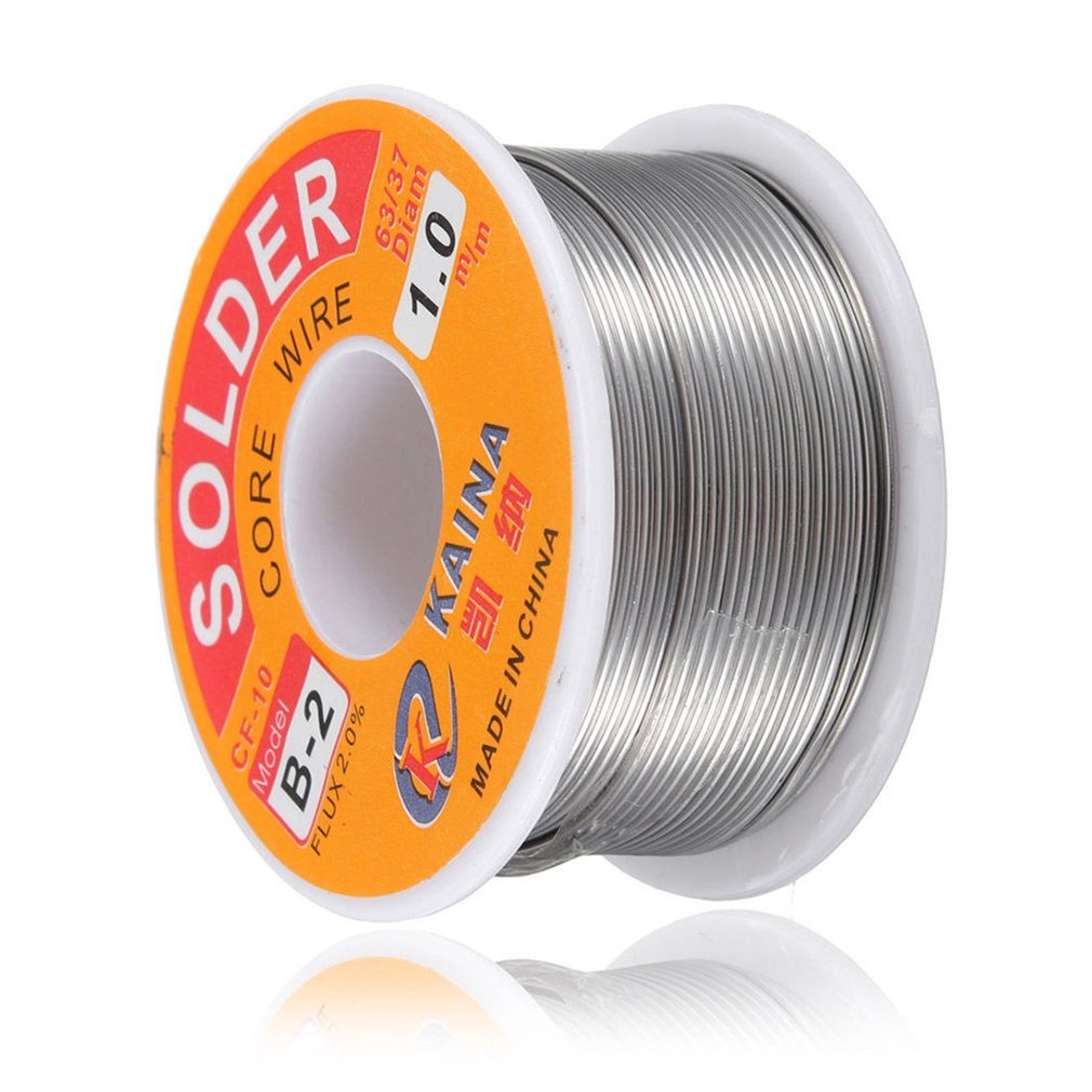 63/37 1mm Tin Lead Line Rosin Core Flux Solder Welding Iron Wire Reel - 100g