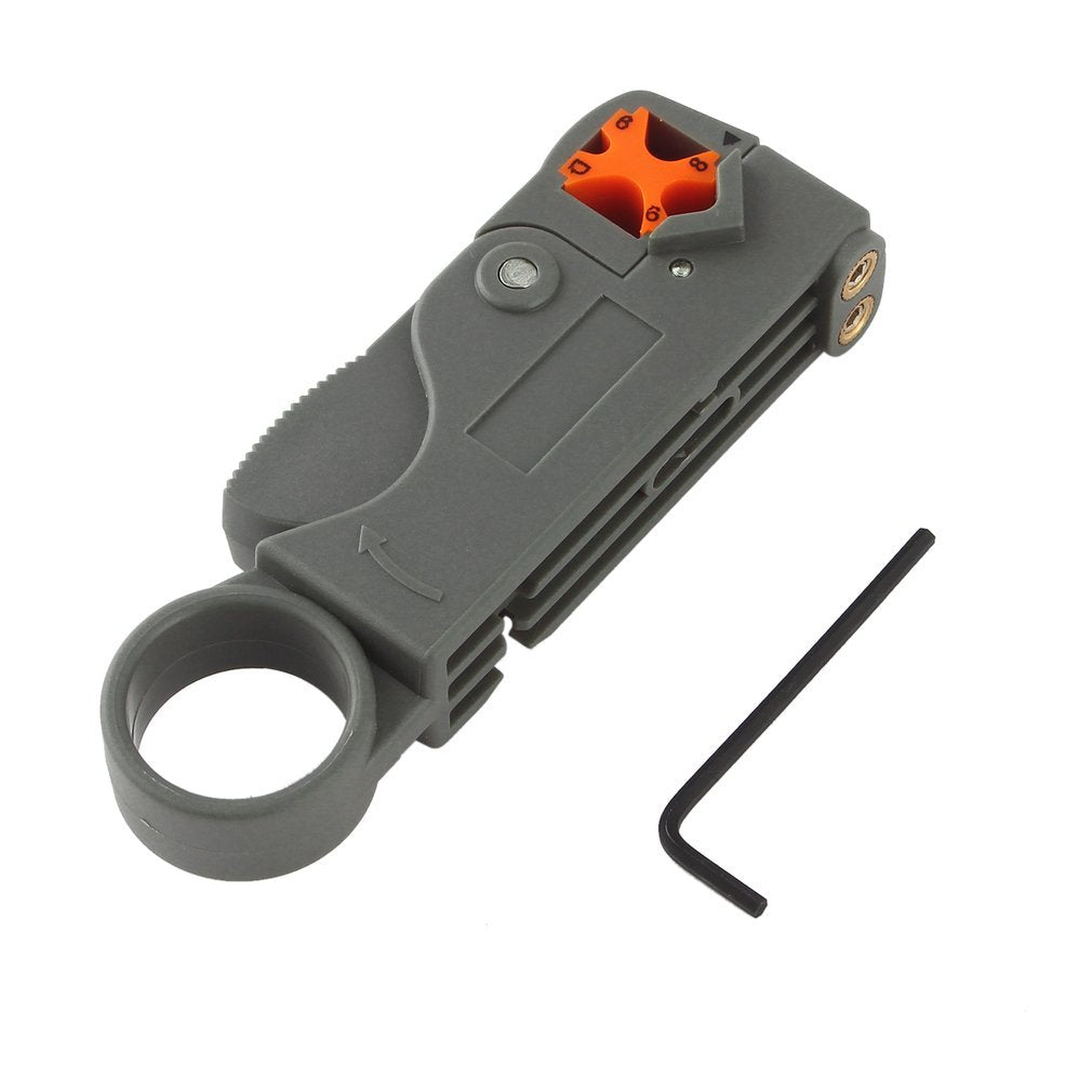 Rotary Coax Coaxial Cable Cutter Tool RG58 RG6 Stripper Coax Rotary Cutter