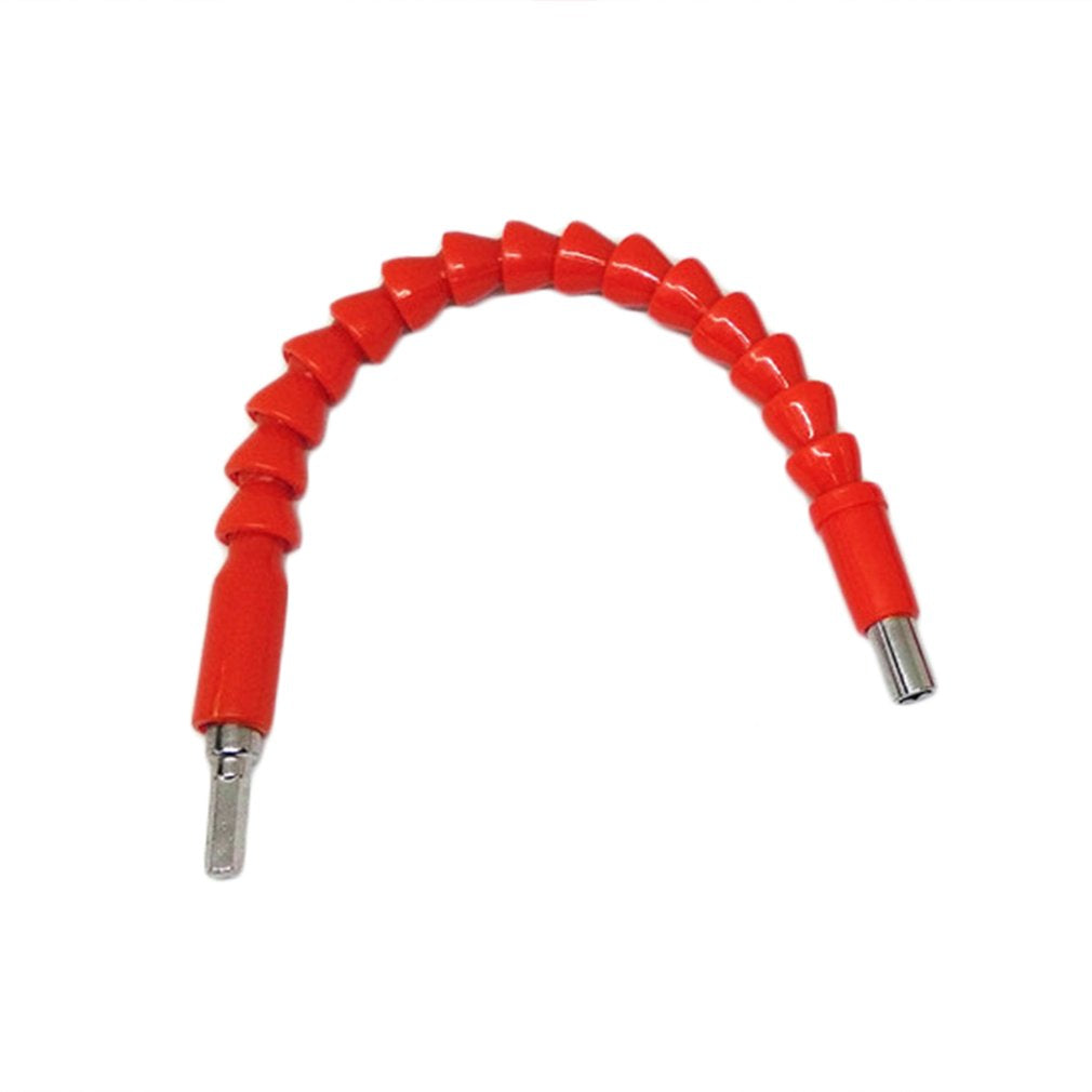 Charging Drill Electric Screwdriver Bit Multi-purpose Universal Flexible Shaft - Red