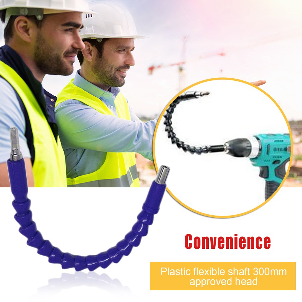 Charging Drill Electric Screwdriver Bit Multi-purpose Universal Flexible Shaft - Blue