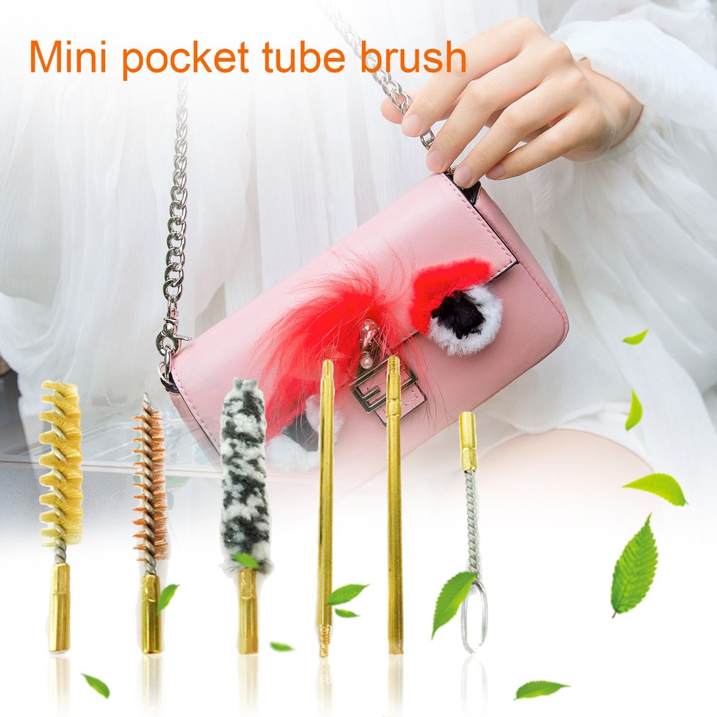 Universal Pistol Gun Cleaning Tools Set Brushes Rifle Cleaner Plastic Case