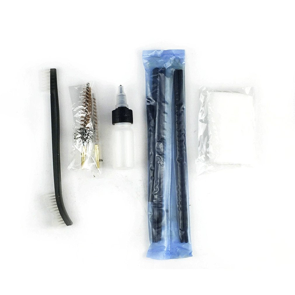 AR15 / M16 /M4 Gun Cleaning Kit Universal Tactical Gun Butt Stock Brushes Set