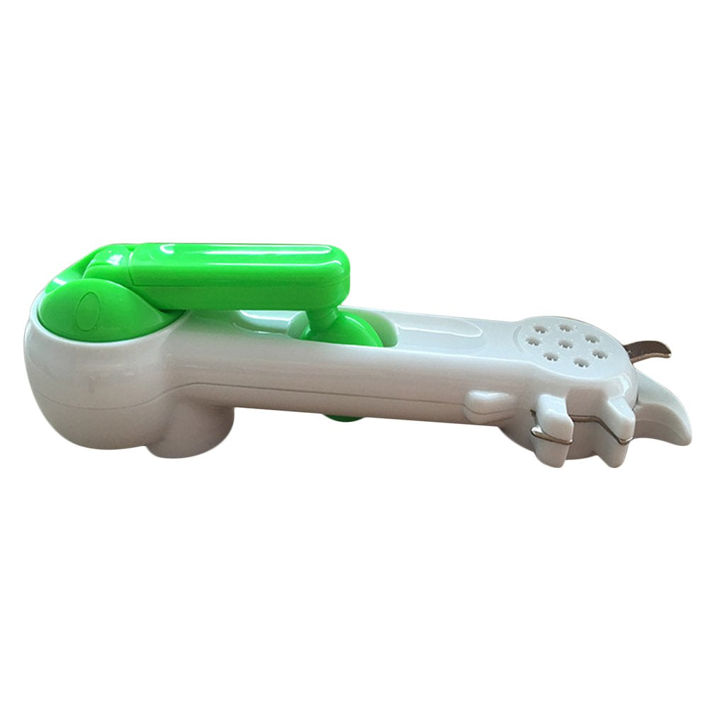 7-in-1 Bottle Opener Stainless Steel Blade Jar Opener Multi-use Kitchen Tool