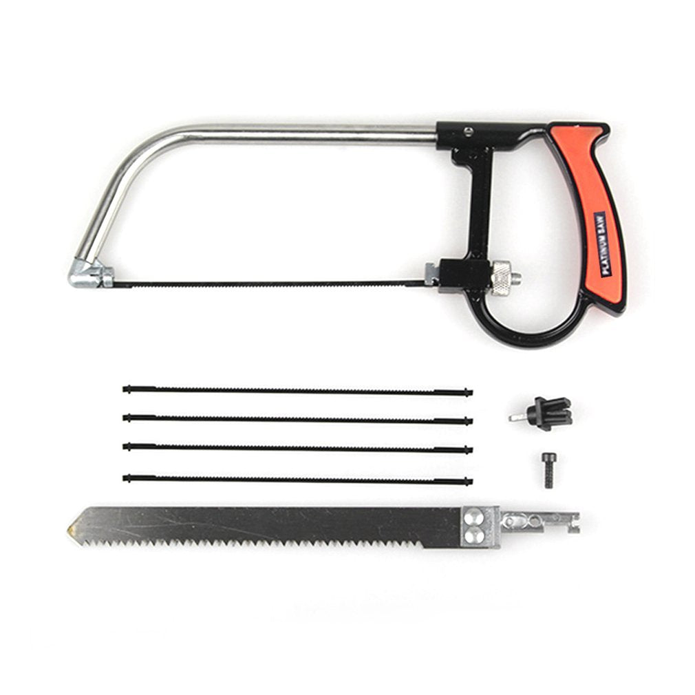 Multi-functional Durable Steel Magic Saw DIY Woodworking Saw Tool Set - Black