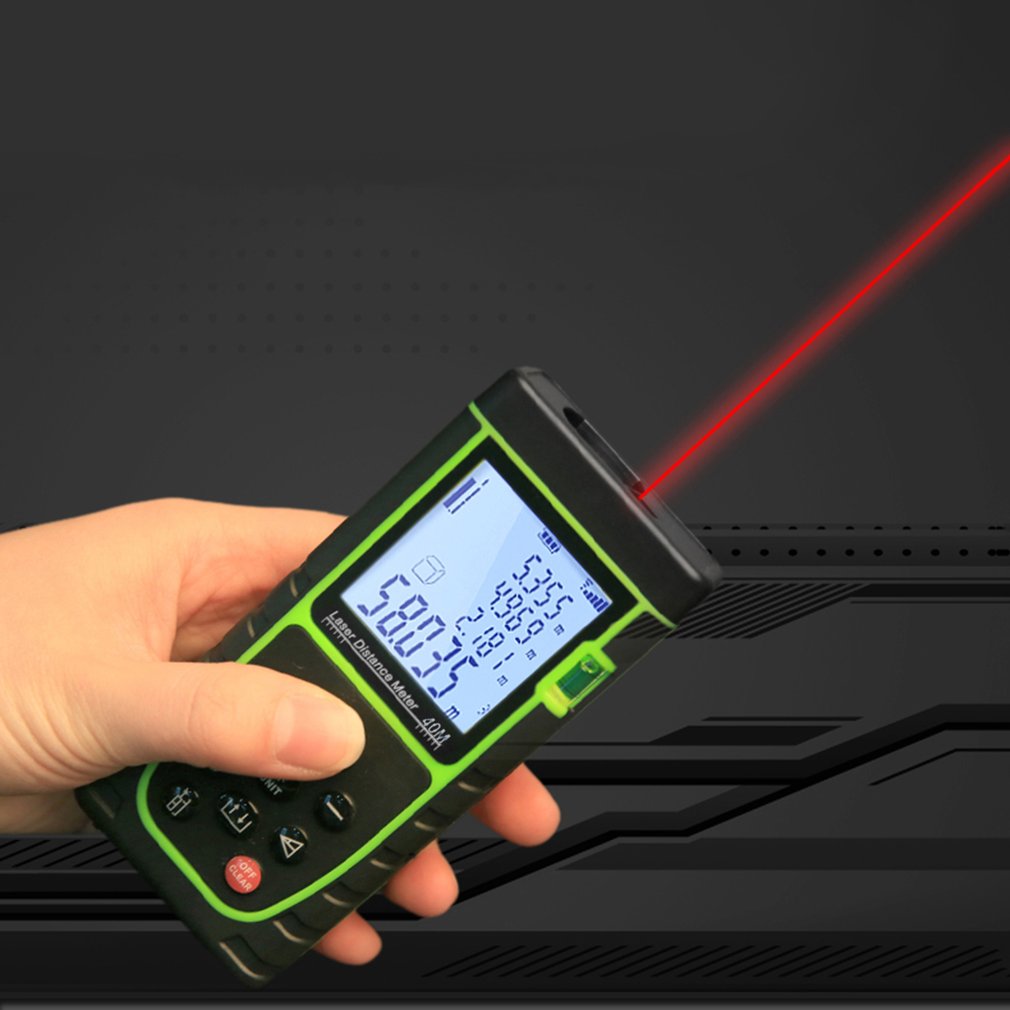 Portable 40m/60m/80m/100m High Precision Digital Infrared Laser Range Finder