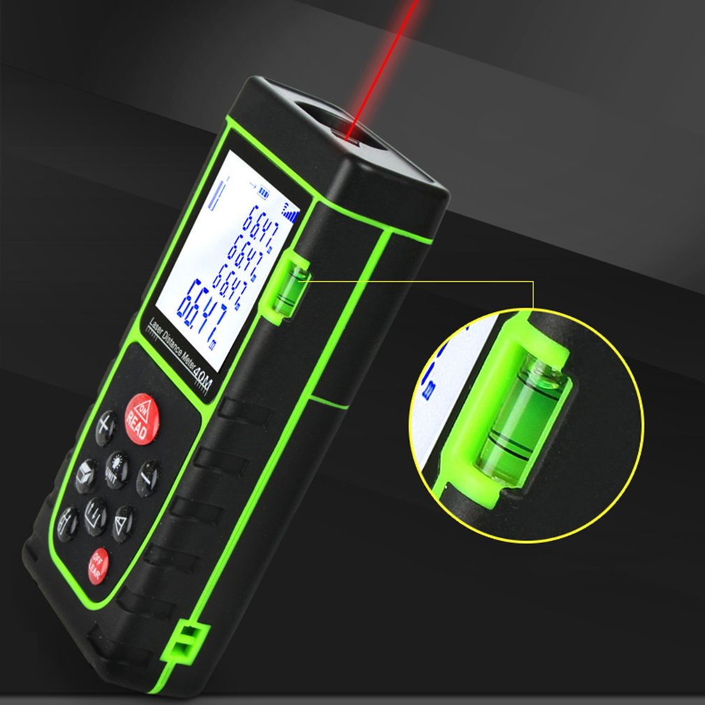 Portable 40m/60m/80m/100m High Precision Digital Infrared Laser Range Finder