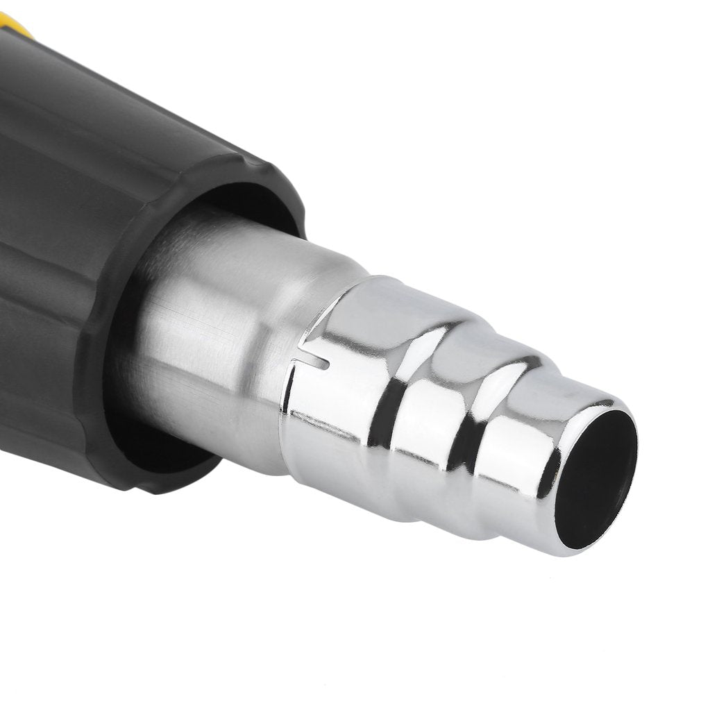 L502310 2000W AC220V LCD Electronic Digital Hot Air Gun Electric Heat Gun Power Tool - EU Plug