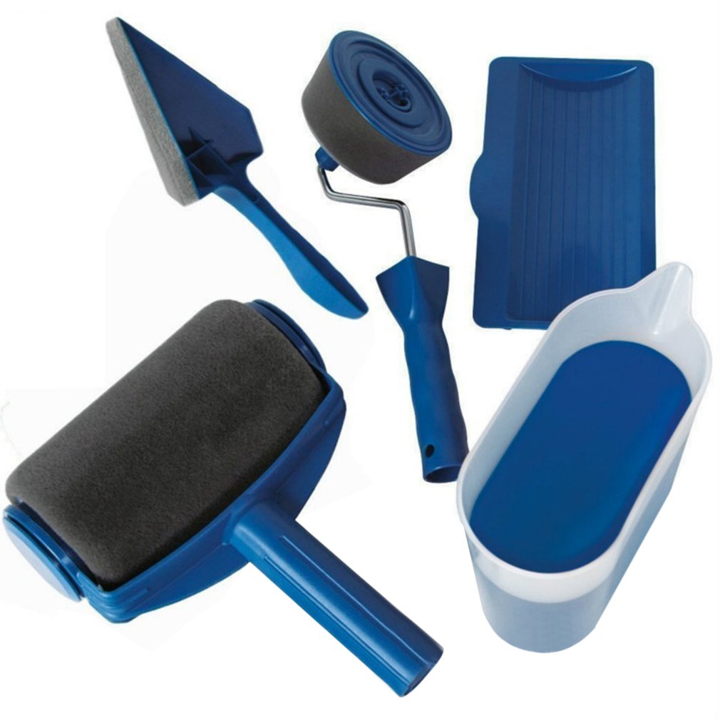 5PCS Paint Roller Set Professional Multifunction Household Wall Painting Brush