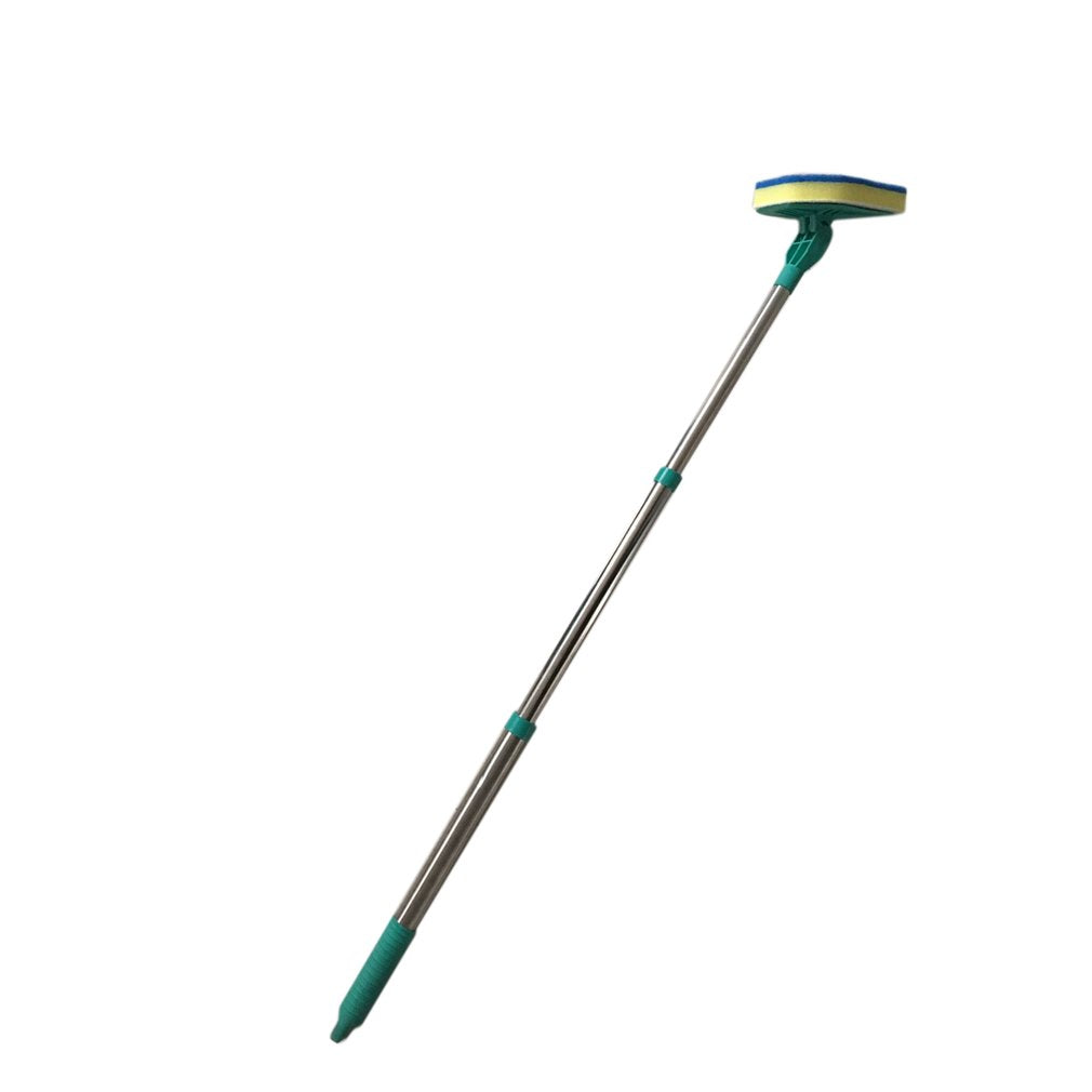 Clean Reach Scrubber Bathtub Kitchen Cleaner With 3-Folded Telescopic Handle