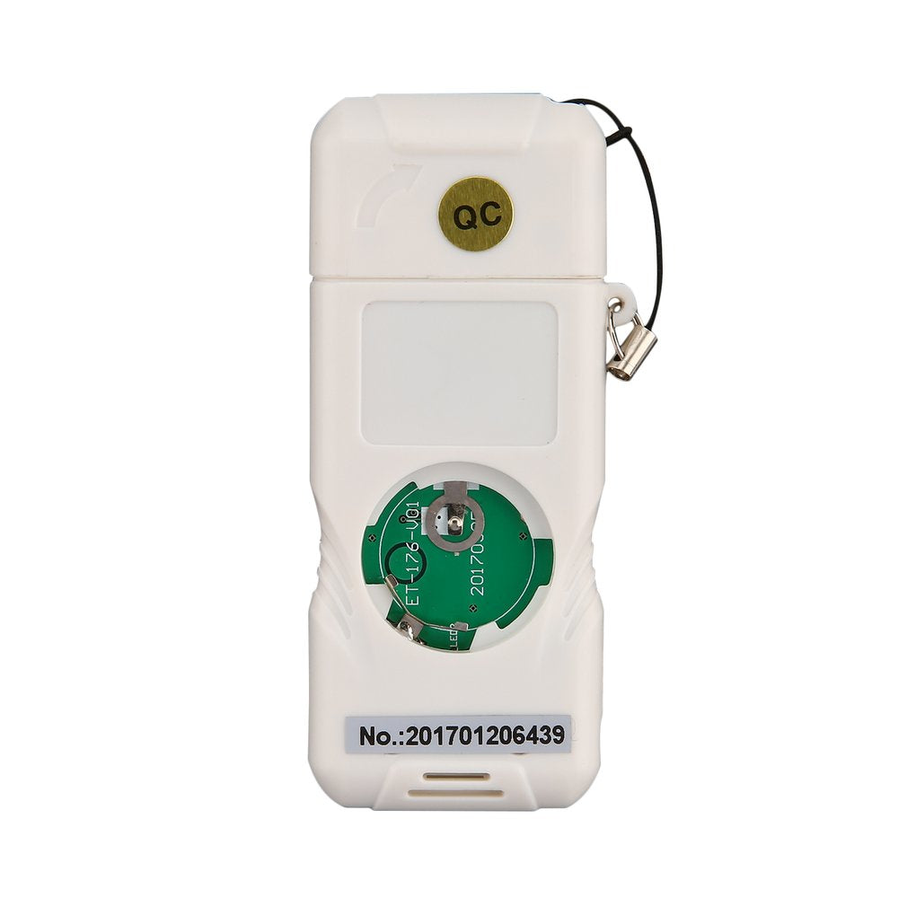 FLUS ET-176 Mini Digital LCD Temperature Humidity Recorder Support PDF Output