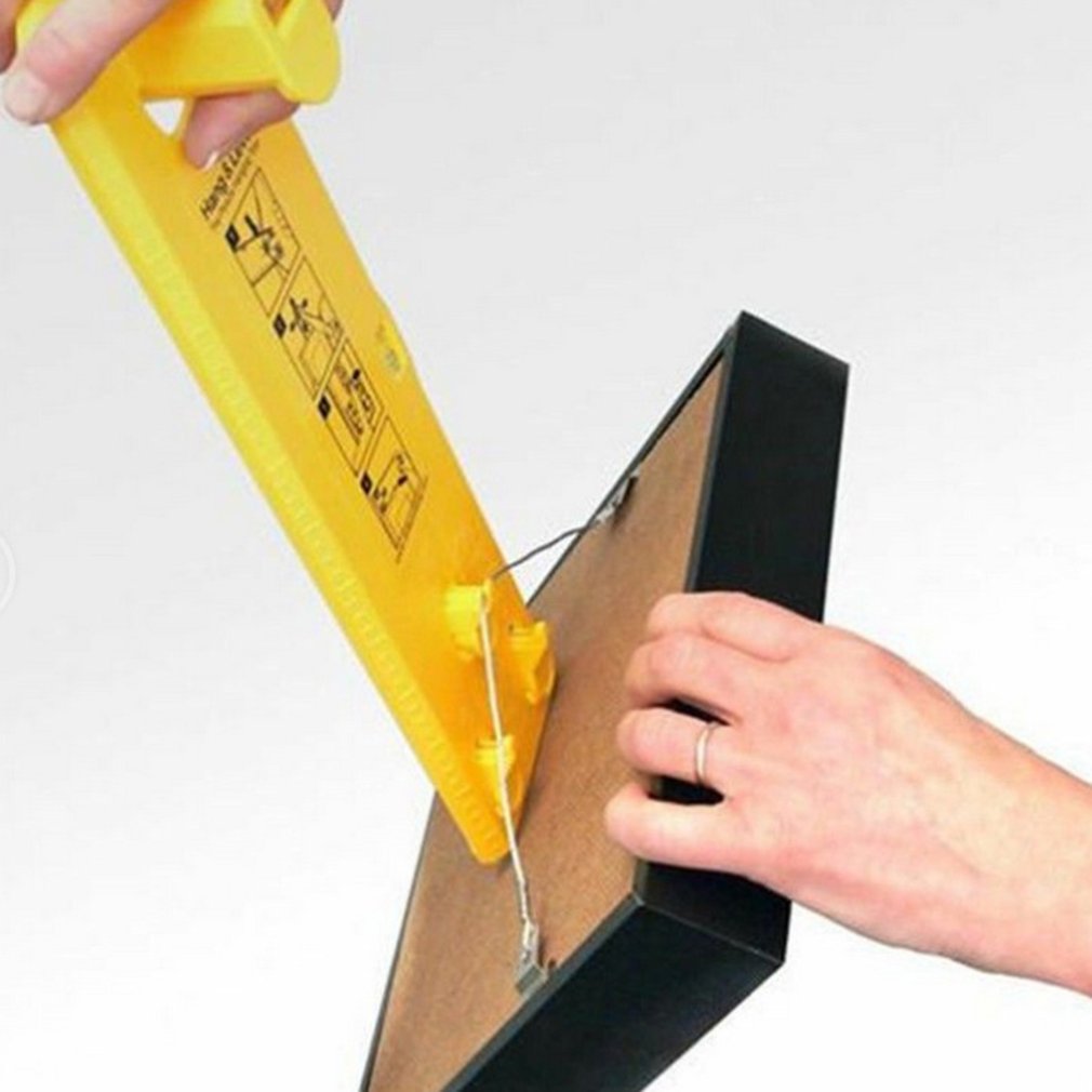 Household Photo Frame Level Hang & Level Picture Hanging Tool Easy Hang Level