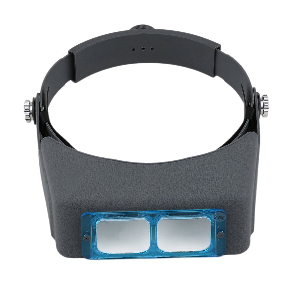 Helmet Double Lens Head Wearing Magnifier Precise Device Enhancing Eyesight