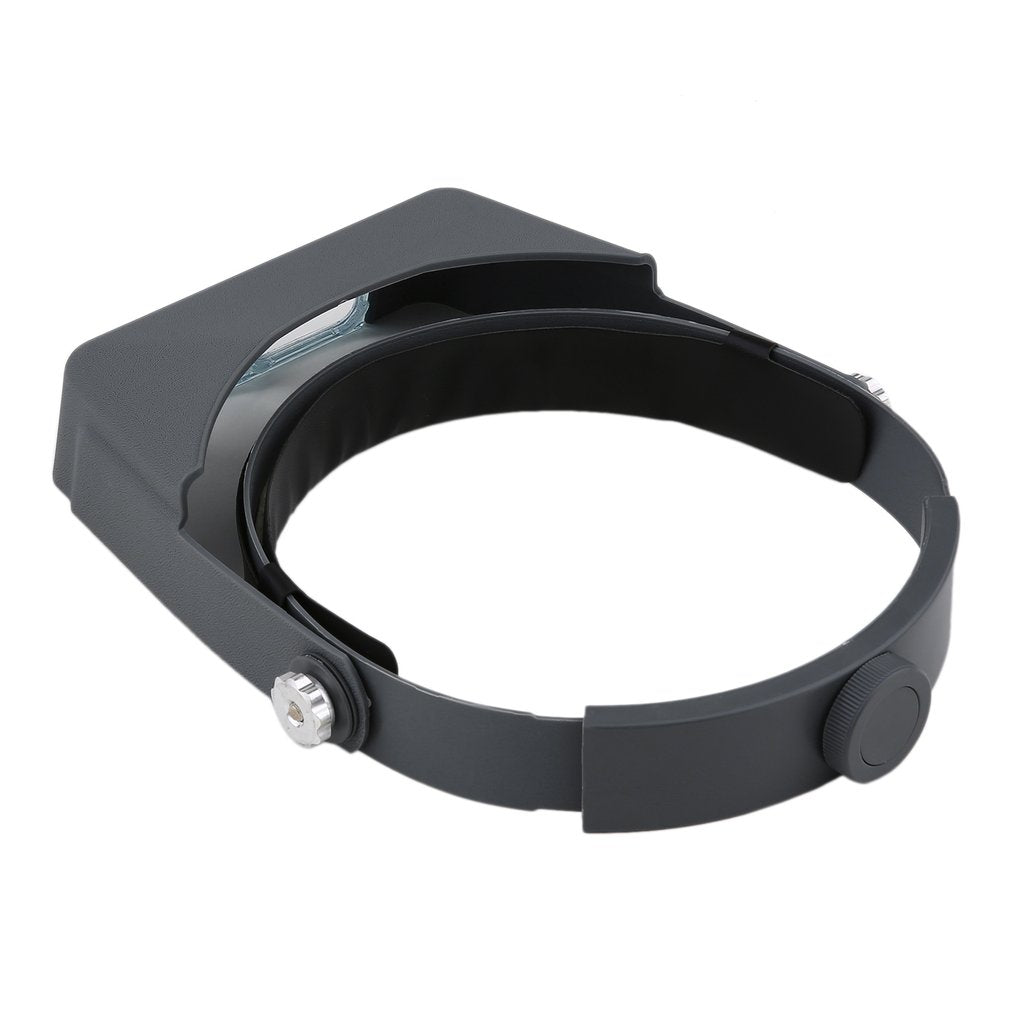 Helmet Double Lens Head Wearing Magnifier Precise Device Enhancing Eyesight
