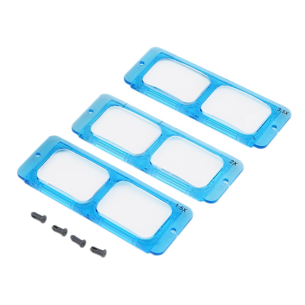 Helmet Double Lens Head Wearing Magnifier Precise Device Enhancing Eyesight