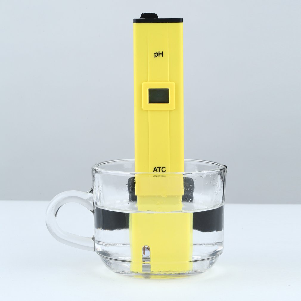 LCD Digital Pen Type PH Meter Tester Hydroponics Aquarium Pool Water Test Tool
