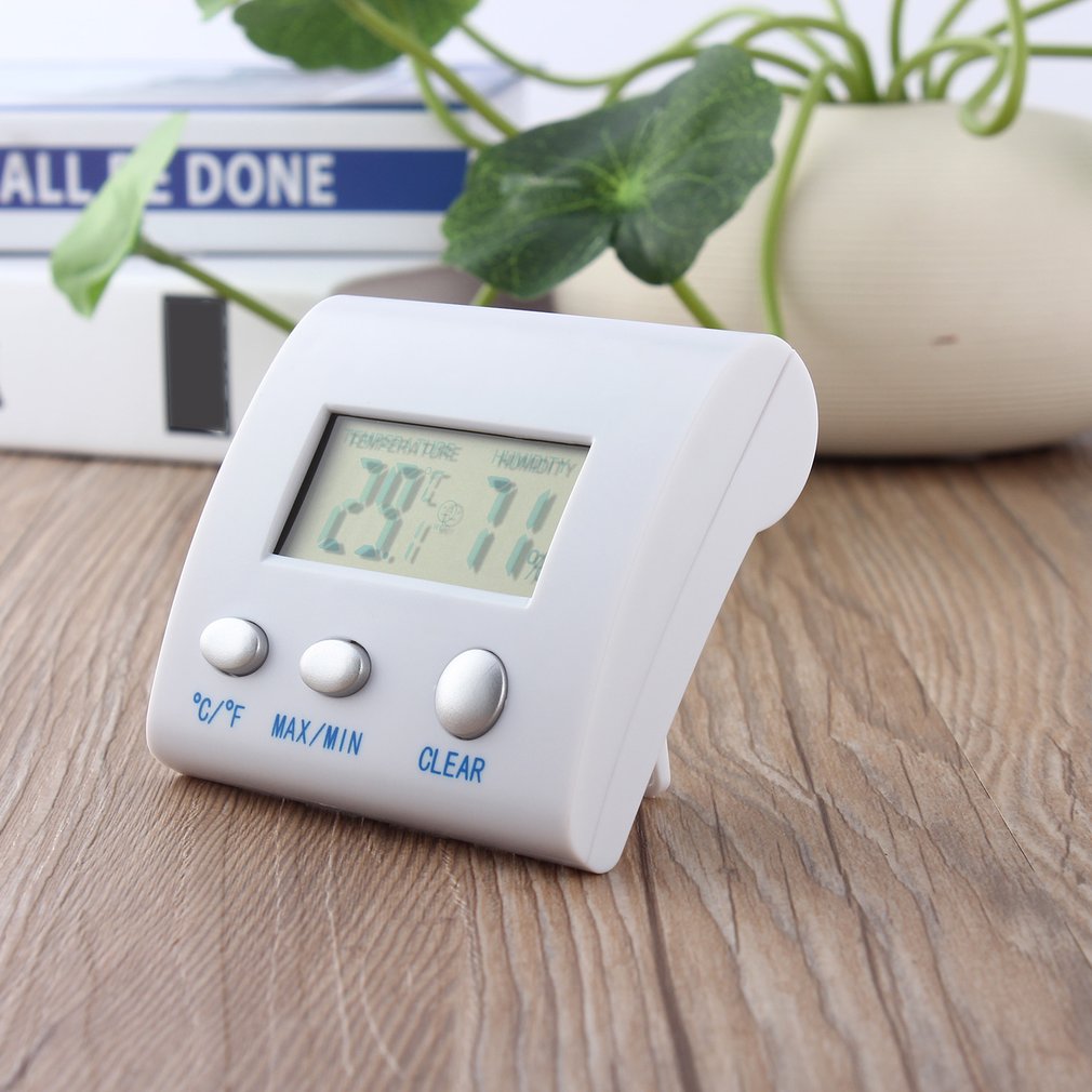 TL8025 LCD Digital Thermometer Hygrometer Humidity Temperature Meter