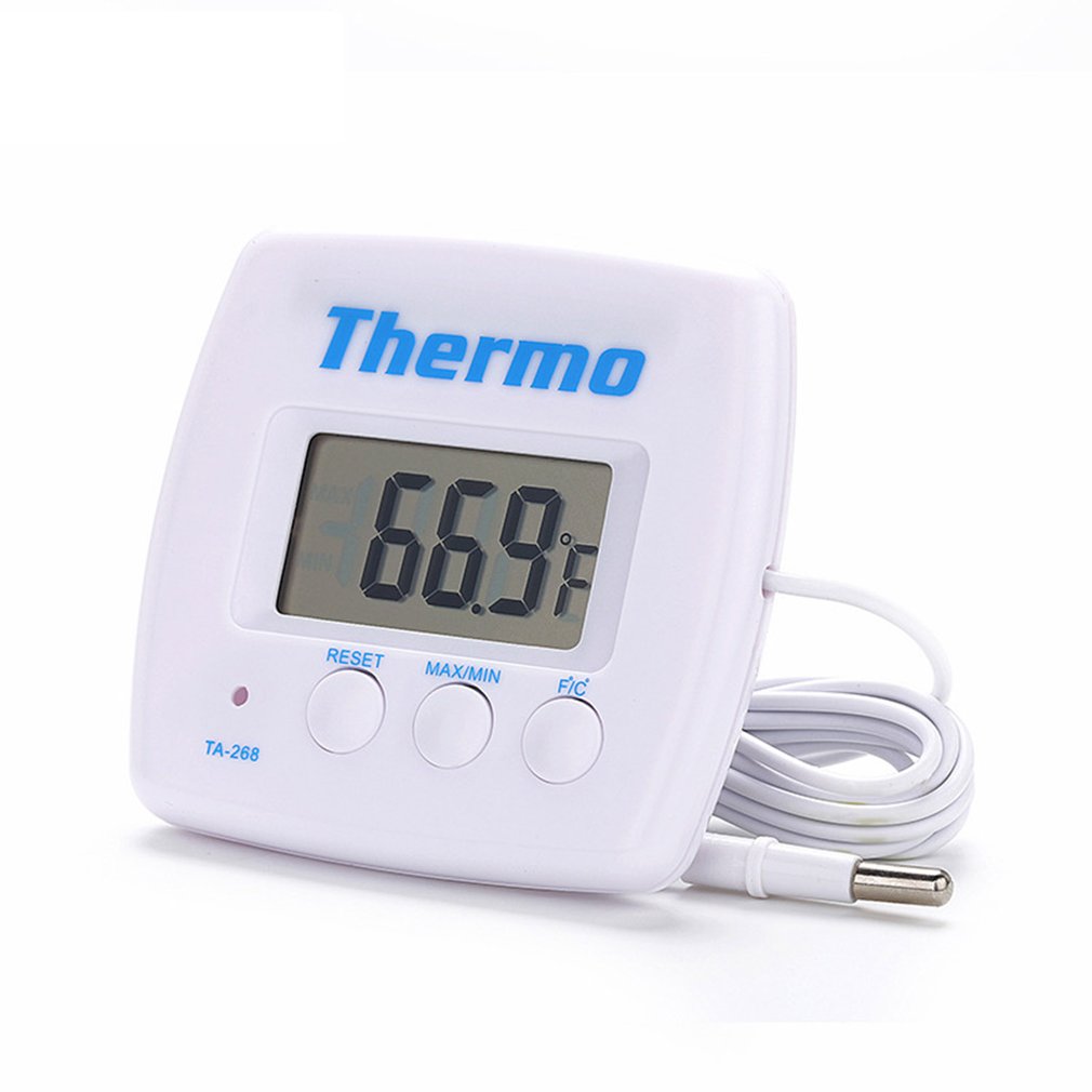 Digital Refrigerator Thermometer Aquarium Thermometer Water Temperature Meter