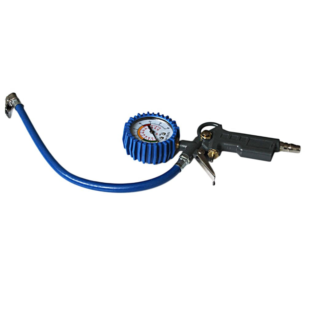 Multi-functional Vehicle Tester Tyre Inflation Gun Air Tire Pressure Gauge