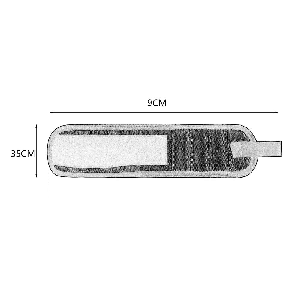 Magnetic Wrist Support Band with Strong Magnets for Holding Screws Nail