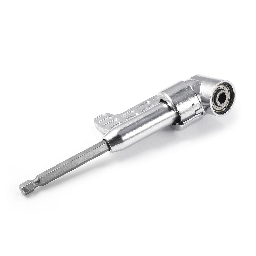 Offset Screwdriver Bit Attachment Drive Shaft Angle Grinder Tool 140mm