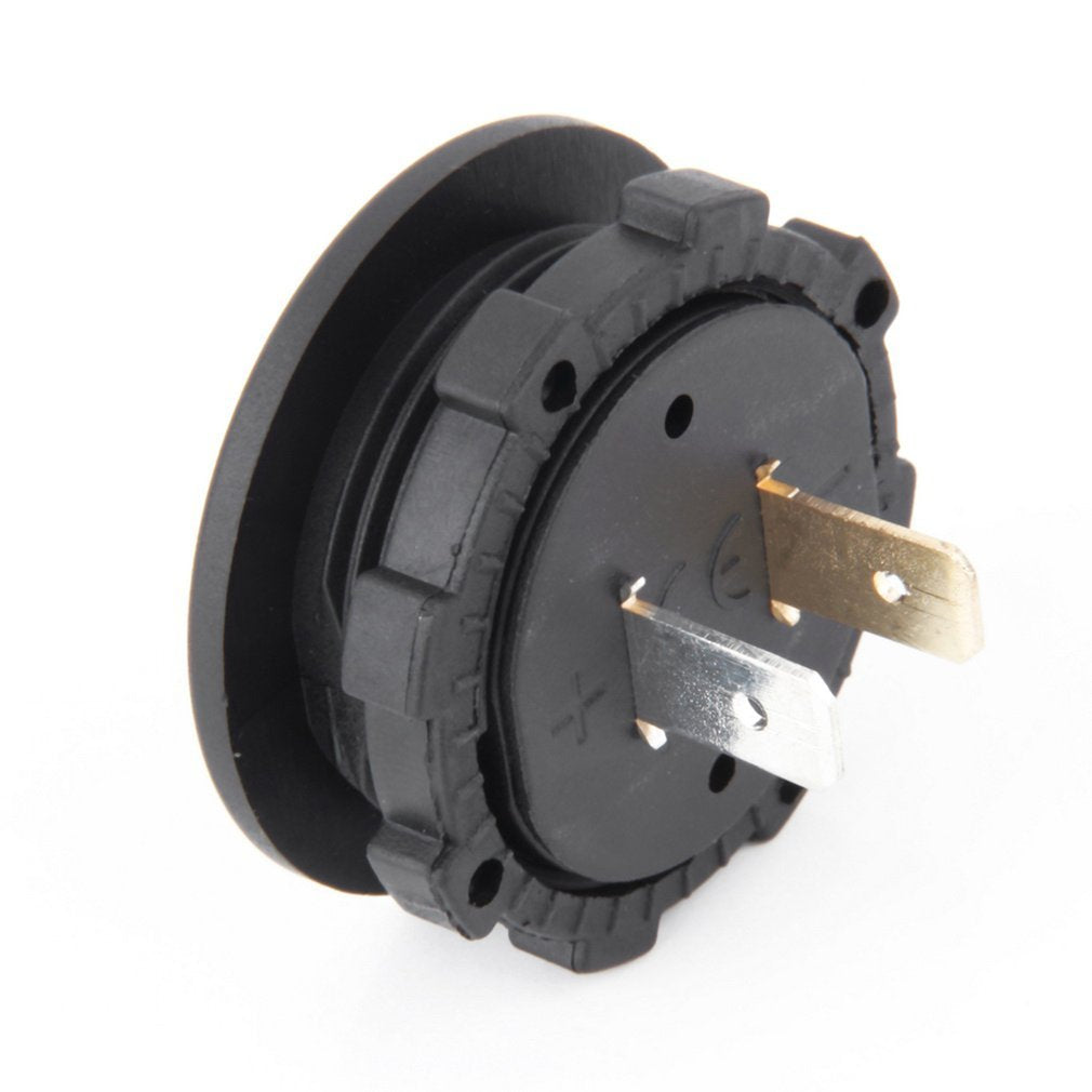 12V-24V DC LED Digital Display Auto Voltmeter Metro Waterproof Voltmeter