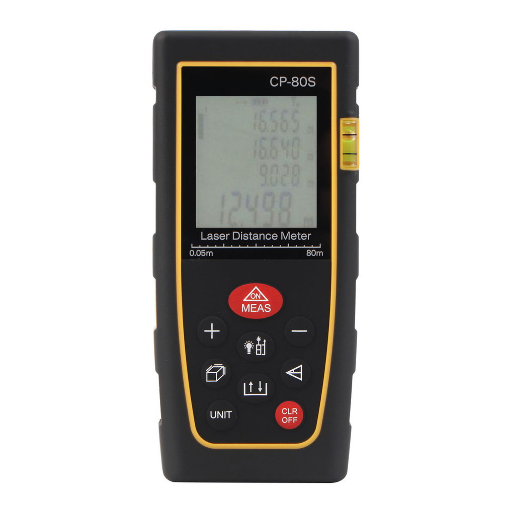CP-80S 80M Handheld Digital Laser Distance Meter Range Finder Measure Diastimeter
