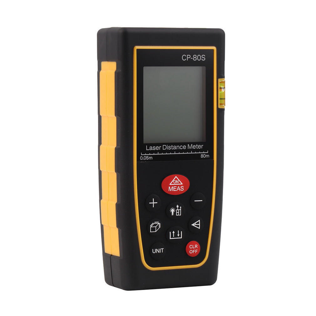 CP-80S 80M Handheld Digital Laser Distance Meter Range Finder Measure Diastimeter