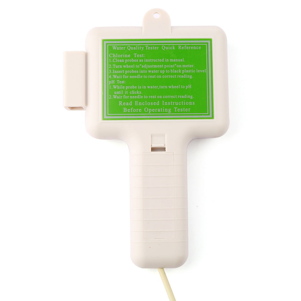 New PH & Cl2 Chlorine Level Tester Swimming Pool Spa Water Quality Monitor