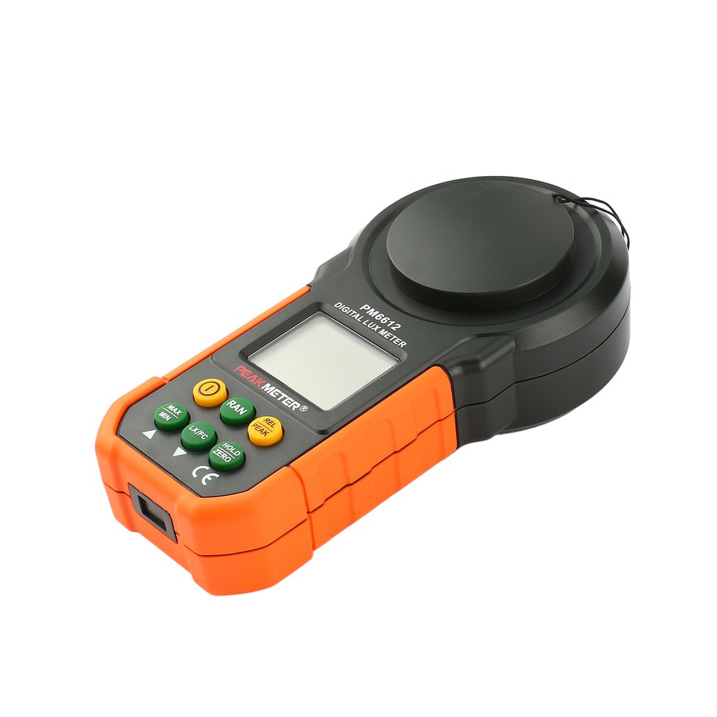 MS6612 Digital Luxmeter 200,000 Lux Light Meter Test Spectra Auto Range Measuring