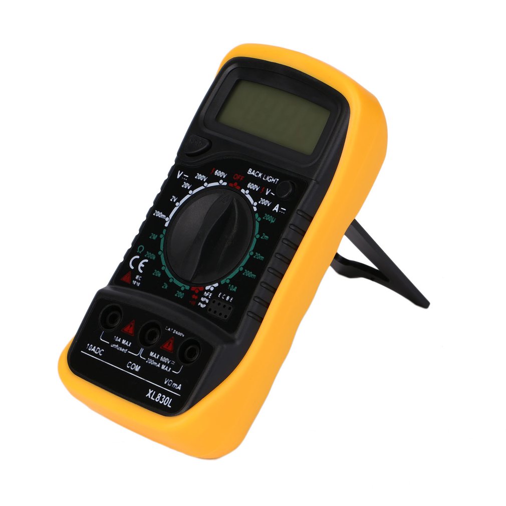 XL830L Display Digital Multimeter Volt Meter Ammeter Ohmmeter Tester