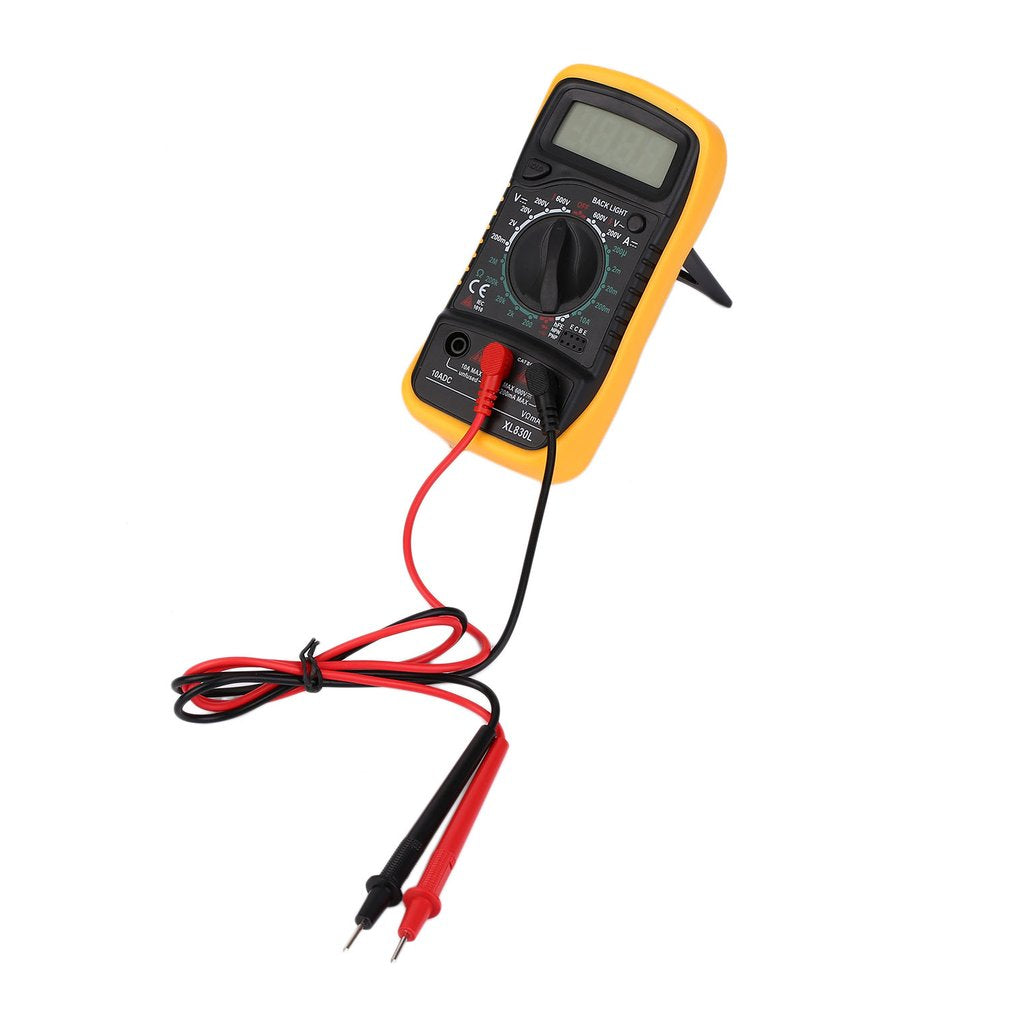 XL830L Display Digital Multimeter Volt Meter Ammeter Ohmmeter Tester